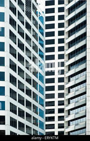 Glasfenster Design Muster Form Architektur bilden Sydney New South Wales Australien Architektur Stockfoto