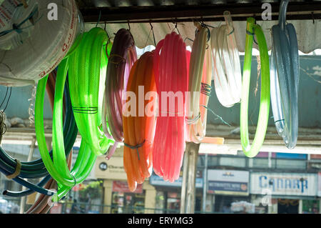 Kunststoffrohr Hardware Shop Mumbai Maharashtra Indien Asien Stockfoto