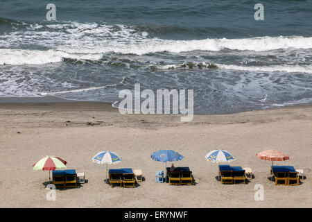 Ozram Beach oder wenig Vagator Beach; Goa; Indien Stockfoto