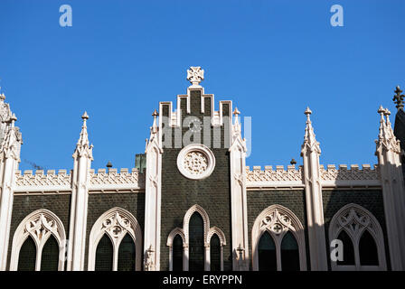 St. Xavier's College, alte Architektur, Bombay, Mumbai; Maharashtra; Indien, asien Stockfoto