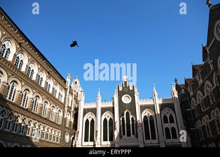 St. Xavier's College, alte Architektur, Bombay, Mumbai; Maharashtra; Indien, asien Stockfoto