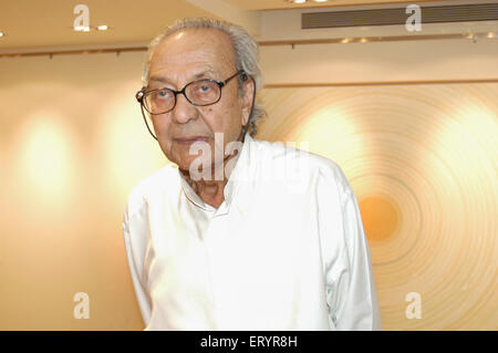 S. H. Raza , Indischer Maler , Sayed Haider Raza , renommierter Künstler , Indien , Asien Stockfoto