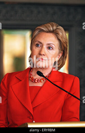 Hillary Diane Rodham Clinton ist ein US-amerikanischer Politiker und als 67. United States Secretary Of State diente Stockfoto
