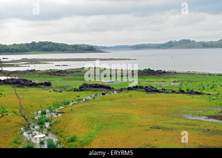 Upper Vaitarana Lake; Thane; Maharashtra; Indien, asien Stockfoto