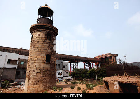 Alter Leuchtturm, Port Trust; Visakhapatnam, Vishakhapatnam; Andhra Pradesh; Indien, asien Stockfoto