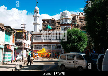 Moschee in Leh; Ladakh; Jammu und Kaschmir; Indien Stockfoto