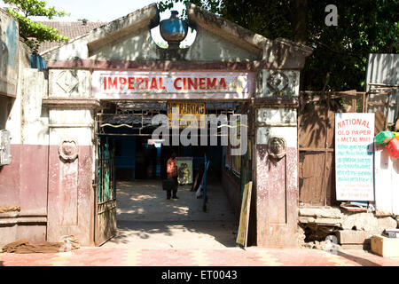 Imperial Cinema , Kino Tor , Lamington Road , Bombay , Mumbai , Maharashtra , Indien , Asien Stockfoto