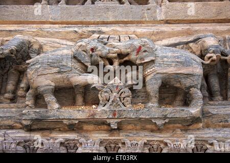 Jagdish Tempel, Vishnu Tempel, Udaipur, Rajasthan, Indien, Asien Stockfoto