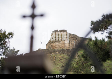 mittelalterliche Zitadelle genannt Gori Festung in der Stadt Gori, Georgien Stockfoto