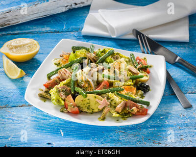 Salat Nicoise Stockfoto