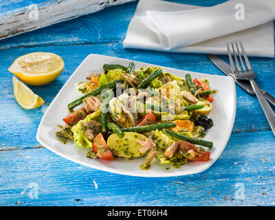 Salat Nicoise Stockfoto