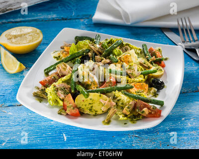 Salat Nicoise Stockfoto