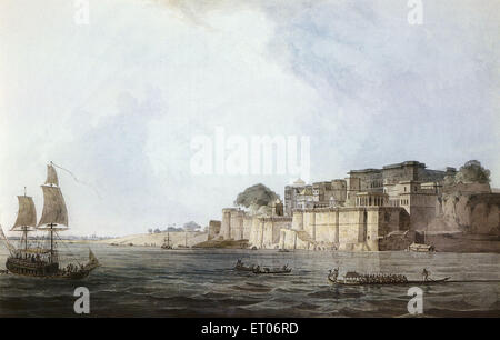 Ramnagar nahe Benares; Varanasi; Uttar Pradesh; Indien Stockfoto