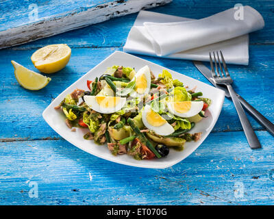 Salat Nicoise Stockfoto