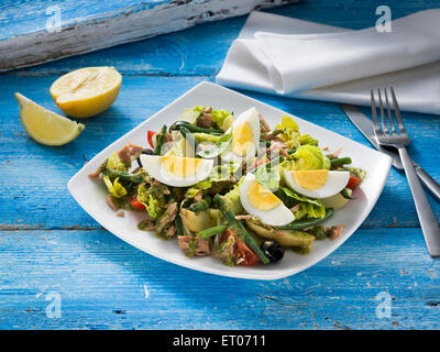 Salat Nicoise Stockfoto