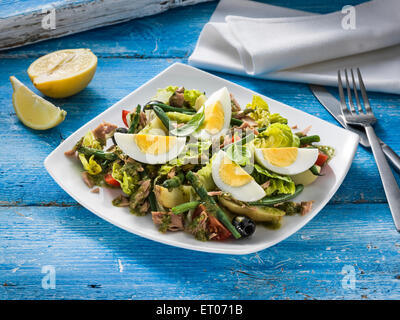 Salat Nicoise Stockfoto