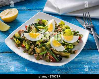 Salat Nicoise Stockfoto