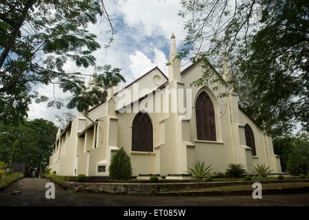 Holy Trinity CSI Cathedral, CSI Holy Trinity Cathedral, CSI Cathedral Church, Kottayam, Kerala, Indien, Asien Stockfoto