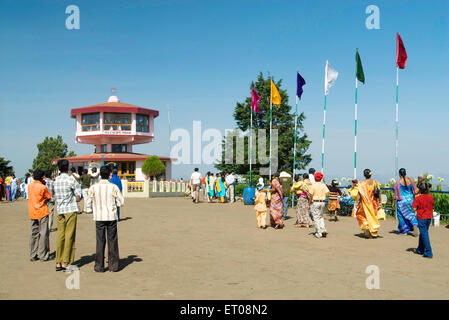 Doddabetta Peak, Ooty, Udhagamandalam, Hill Station, Nilgiris, Western Ghats, Tamil Nadu, Indien, Asien Stockfoto