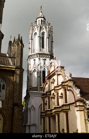 Forane Andräkirche 1579 n. Chr. von Arthunkal ist wichtiges Pilgerzentrum der römisch-katholischen Christen Kerala Stockfoto