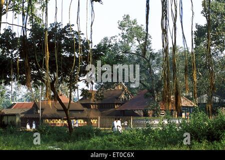 Sree Kurumba Bhagavati Tempel, Kodungallur Devi Tempel, Kodungallur Sree Kurumba Bhagavathy Tempel, Kodungalloor, Thrissur; Kerala; Indien, asien Stockfoto