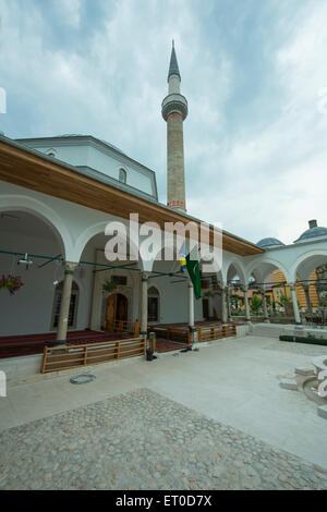 Careva Moschee in Sarajevo. Stockfoto