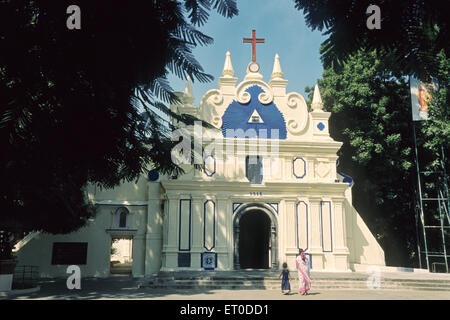 Luz-Kirche in Mylapore; Madras Chennai; Tamil Nadu; Indien Stockfoto