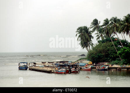 Backwater, Mahe, Mayyazhi, Pondicherry, Puducherry, Tamil Nadu, Union Territory, UT, Indien, Asien Stockfoto