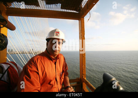 Anil Deshmukh, Anil Vasantrao Deshmukh, indischer Politiker, Bandra Worli Sea Link, Bombay, Mumbai, Maharashtra, Indien Stockfoto