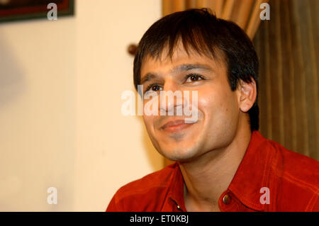 Vivek Oberoi, Vivek Anand Oberoi, indischer Schauspieler, Indien Stockfoto