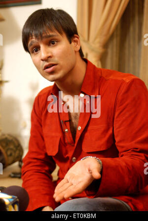 Vivek Oberoi, Vivek Anand Oberoi, indischer Schauspieler, Indien Stockfoto