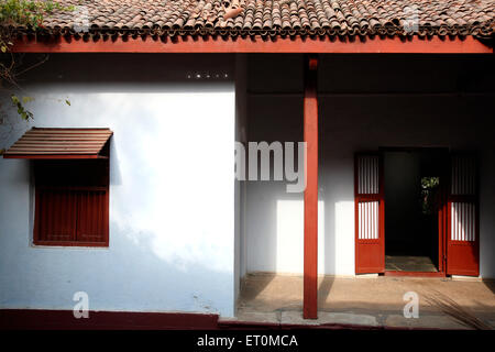 Sabarmati Ashram, Gandhi Ashram, Harijan Ashram, Ahmedabad, Gujarat, Indien Stockfoto