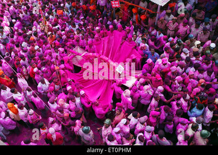 Festival Jyotiba Yatra Jyotiba Tempel; Wadi; Ratnagiri; Kolhapur; Maharashtra; Indien Stockfoto