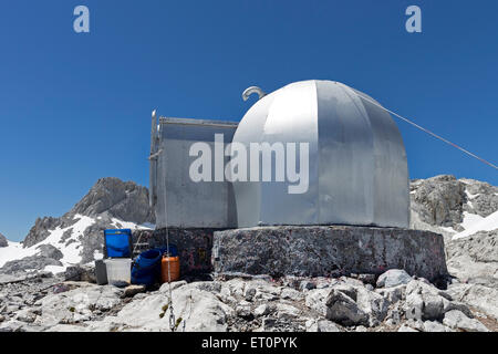 Die Cabana Veronica in den Picos de Europa Bergen, Cantabrica, Spanien Stockfoto