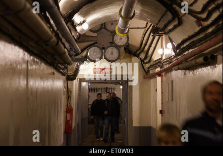 Das Artillerie-Werk Schoenenbourg Schoenenbourg, Frank- Stockfoto