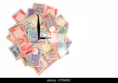 Zeit ist Geld Stockfoto