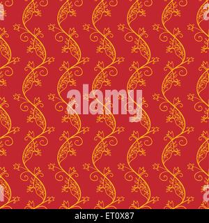 Hellen floral nahtlose Hintergrund Stock Vektor