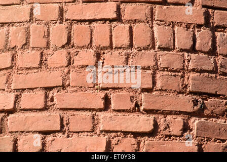 Mauerwerk, Bassein, Vasai, Thane, Maharashtra, Indien Stockfoto