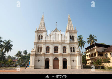 Santa Cruz Basilika; Cochin Kochi; Kerala; Indien 2010 Stockfoto