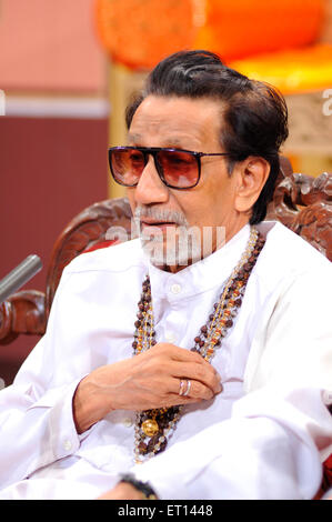 Bal Thackeray, indischer Politiker, Bal Keshav Thackeray, Gründer, Shiv Sena, Führer, Maharashtra, Indien, Asien Stockfoto