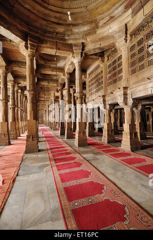 Jama Masjid Champaner Ahmedabad Gujarat Indien Asien Stockfoto