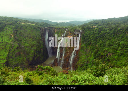 Jog fällt Shimoga Karnataka Indien Asien Stockfoto