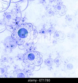 Digital neu Aquarell Blume Textur. Stock Vektor