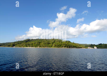 Radhanagar Beach, Havelock Island, Port Blair, Andaman und Nicobar Islands, Unionsgebiet Indien, UT, Indien, Asien Stockfoto