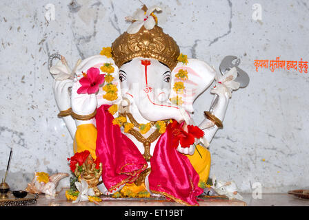 Lord Ganesh Ganpati idol Stockfoto
