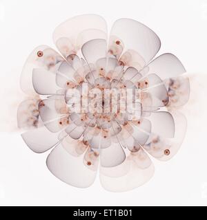 Aquarell Blume Textur neu Digital Stock Vektor