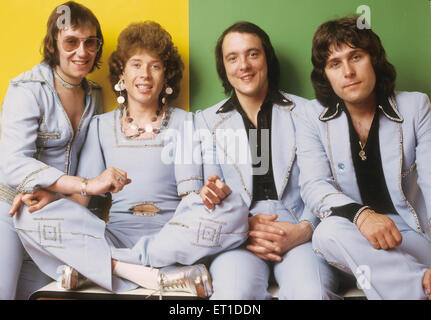 MUD UK-pop-Gruppe im Jahre 1974 Stockfoto