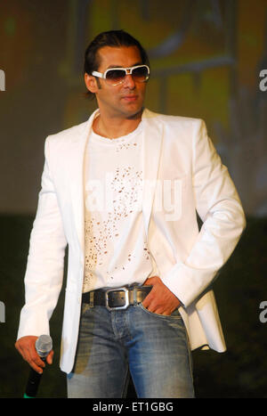 Salman Khan, Abdul Rashid Salim Salman Khan, indischer Schauspieler, Filmproduzent, Fernsehpersönlichkeit, Indien, Asien Stockfoto