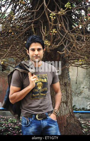 Rajeev Khandelwal, indischer Filmschauspieler, Fernsehschauspieler, Sänger, Moderator, Indien, Asien Stockfoto