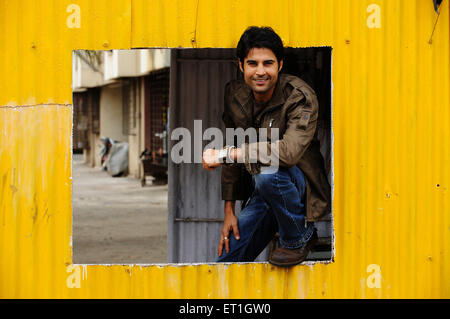 Rajeev Khandelwal, indischer Filmschauspieler, Fernsehschauspieler, Sänger, Moderator, Indien, Asien Stockfoto